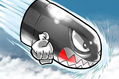 Bullet Bill By Geogant On DeviantArt