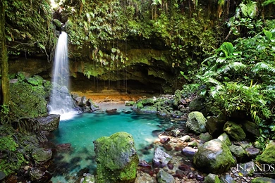 Rainforest Waterfall C2Y   HD Wallpapers Desktop Backgrounds