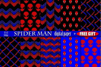 Popular Items For Spiderman Backgrounds On Etsy