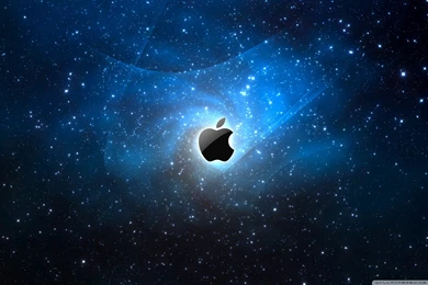 Apple Galaxy Blue think Different Apple Mac Desktop Wallpapers ...