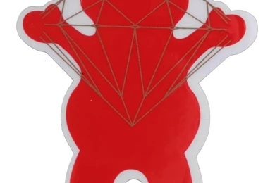 Grizzly Griptape Brilliant Bear Sticker