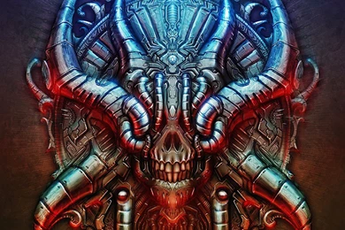Biomechanical Chrome Skull By Noistromo On DeviantArt