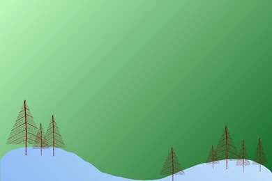 Winter Scene Leaf Trees PPT Backgrounds, Winter Scene Leaf Trees ...