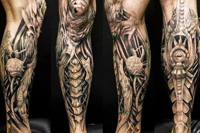 3d Biomechanical Tattoo 2016