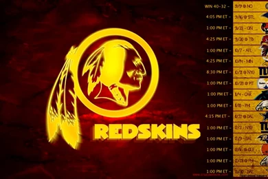 Redskins Wallpapers Schedule