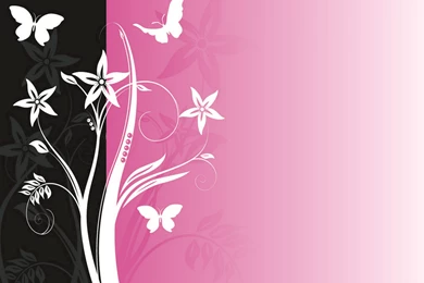 Black And Pink PPT Backgrounds, Black And Pink Ppt Photos, Black ...