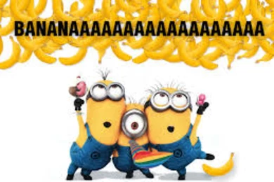 Banana 4K Minions Wallpapers