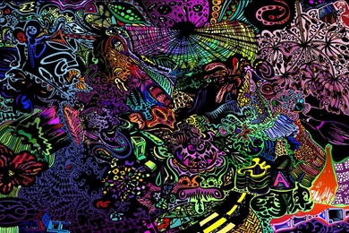 New 1000 Wallpapers Blog: Trippy Marijuana Wallpapers