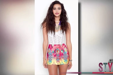 Printed Mini Skirts YouTube