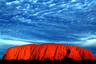 The Colour Of Uluru At Sunset 502280 Wallpapers   (