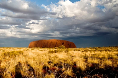 Wallpapers Mountains Uluru Ayers Rock Alice Springs   Australia ...