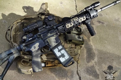 Custom Painted M4 Carbine