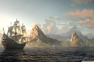 Assassin's Creed 4 Black Flag HD Desktop Wallpapers : Widescreen ...