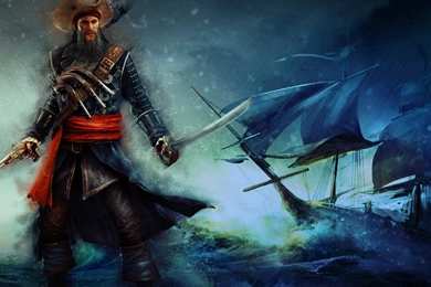 Assassin's Creed IV Black Flag Blackbeard HD Desktop Wallpapers ...