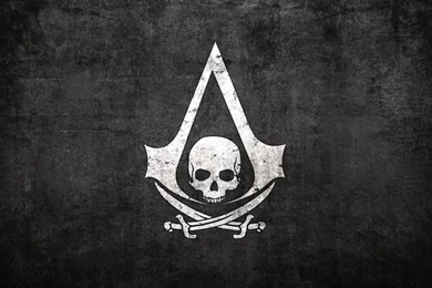 Assassins Creed 4 Logo Skull