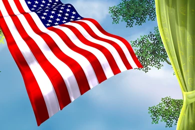 1920x1200 Waving Flag Desktop PC And Mac Wallpapers