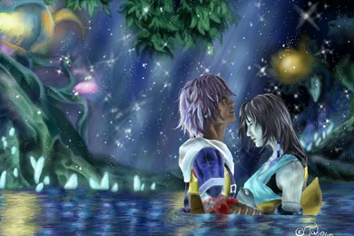 Tidus And Yuna Drawing By Takaya90 On DeviantArt