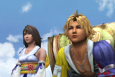 Image   Tidus And Yuna.jpg   Final Fantasy Wiki   Wikia
