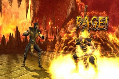 Wallpapers Scorpion Mortal Kombat Papel De Parede Vs Baraka Dc ...