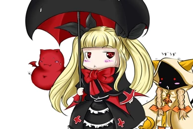 Download Wallpapers 1024x1024 Blazblue, Rachel Alucard, Taokaka ...