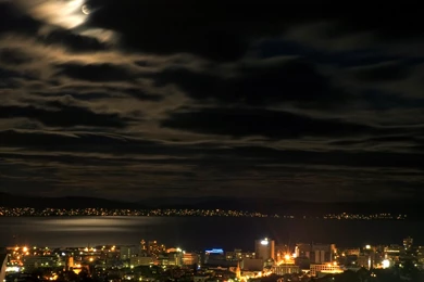 XP Wallpaper, View Over Hobart, Tasmania.