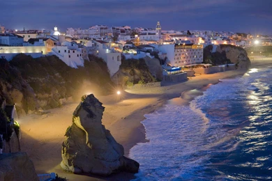 Albufeira At Night, Portugal 1920x1080 (1080p)   Wallpapers   ImgPrix
