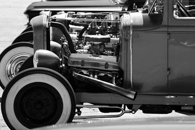 Classic Hot Rod Rat Black Cars Wallpapers