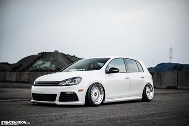 Stanced VW Golf GTI Computer Wallpapers, Desktop Backgrounds ...