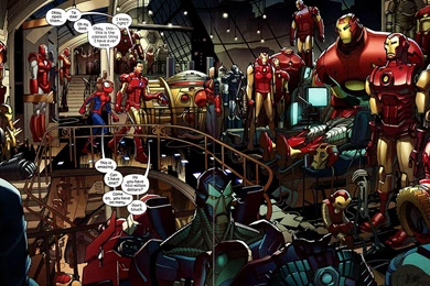 Ultimate Iron Man Comic Wallpapers