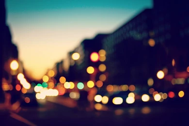 Banner Vectors PSD Icons Wallpapers — Fuzzy Night City Scene Large ...