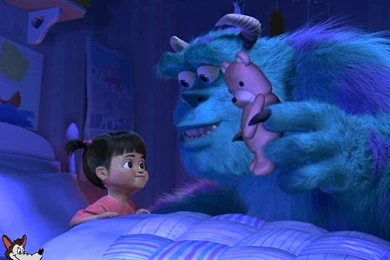 Image   Monsters inc putting boo to bed wallpaper.jpg   Disney ...