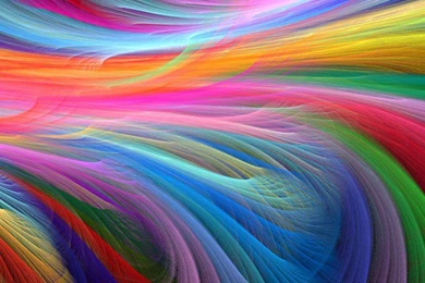 Fractal Rainbow Ocean < Other/Fun < Miscellaneous < Desktop Wallpapers