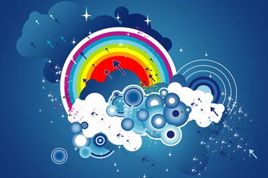 Abstract weather rainbows desktop 1024x768 wanted wallpaper 1 ...