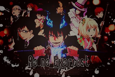 DeviantArt: More Like Ao No Exorcist Wallpapers By CrazeehRikuFan