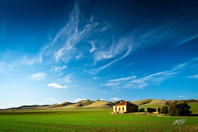 The Sky Was Clear Prairie Photography Wallpapers － Landscape ...