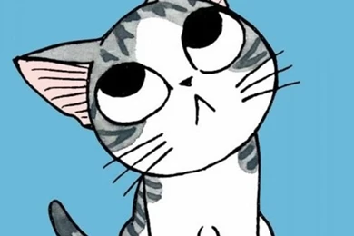 Cute Cat Cartoon 01 Galaxy S5 Wallpapers