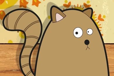 Two Cartoon Cat iPad Wallpaper, iPad Wallpapers, iPad Backgrounds ...