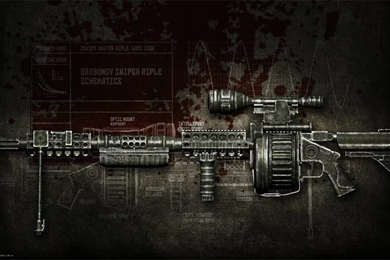 Dragunov Sniper Rifle Wallpapers