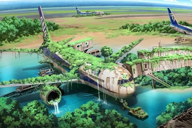 Post apocalyptic Scenery HD Desktop Wallpapers : Widescreen : High ...