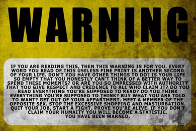Download Signs Warning Wallpapers 1920x1200