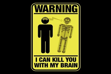 Funny Warning Wallpapers   (