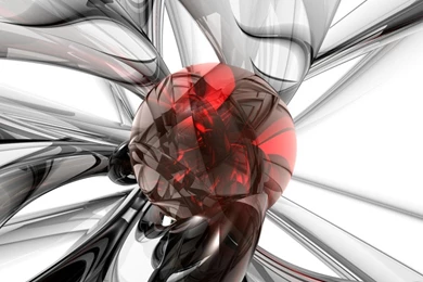 Silver, Red, Ball   Wallpapers – Yoyowall.com