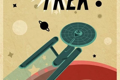 Retro Star Trek Phone Wallpapers