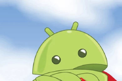 Android Robot Superman Galaxy S6 Wallpapers