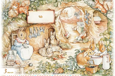 S.Korean Cartoon Character   RooRoo & RaaRaa The Bears5   Wallcoo.net