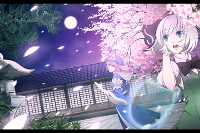 Wallpaper, Touhou, Resolution, Higher, Linux (