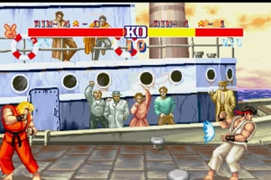 Q Street Fighter II 2 Backgrounds