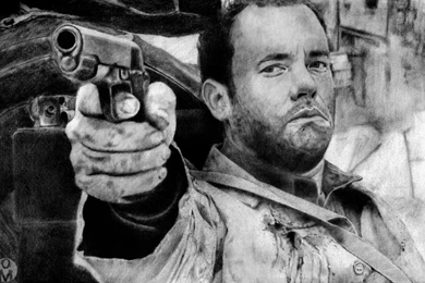 Tom Hanks  saving Private Ryan By Oubourich On DeviantArt