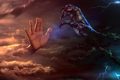 God Vs Evil 488920 Wallpapers   (