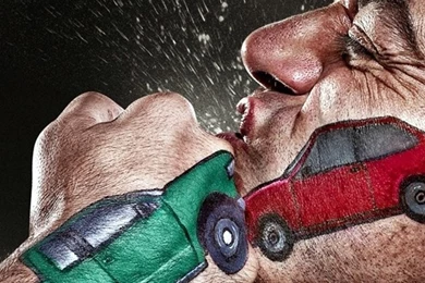 Car Crash Tattoos iPhone 5s Wallpapers Download